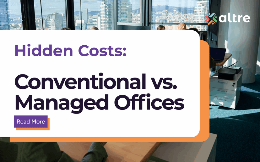 Managed Office vs Conventional Lease in India: The Real Cost Difference